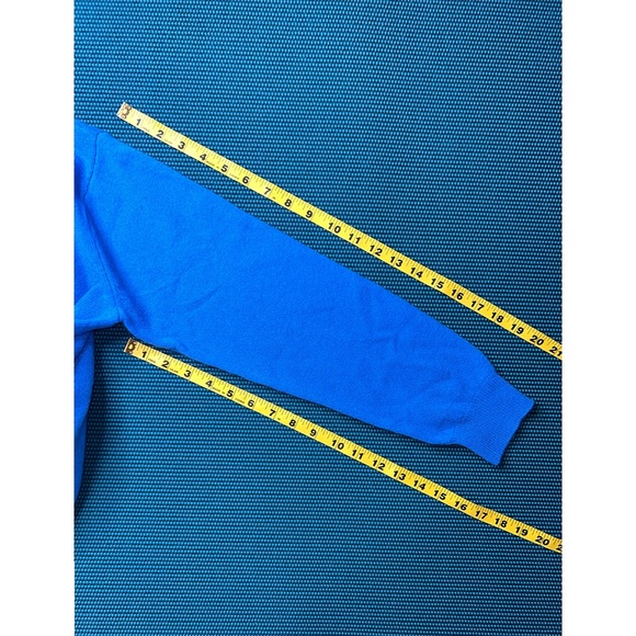 Alice + Olivia Angie Wool & Cashmere Blend Blue Pullover Sweater - Picture 12 of 14